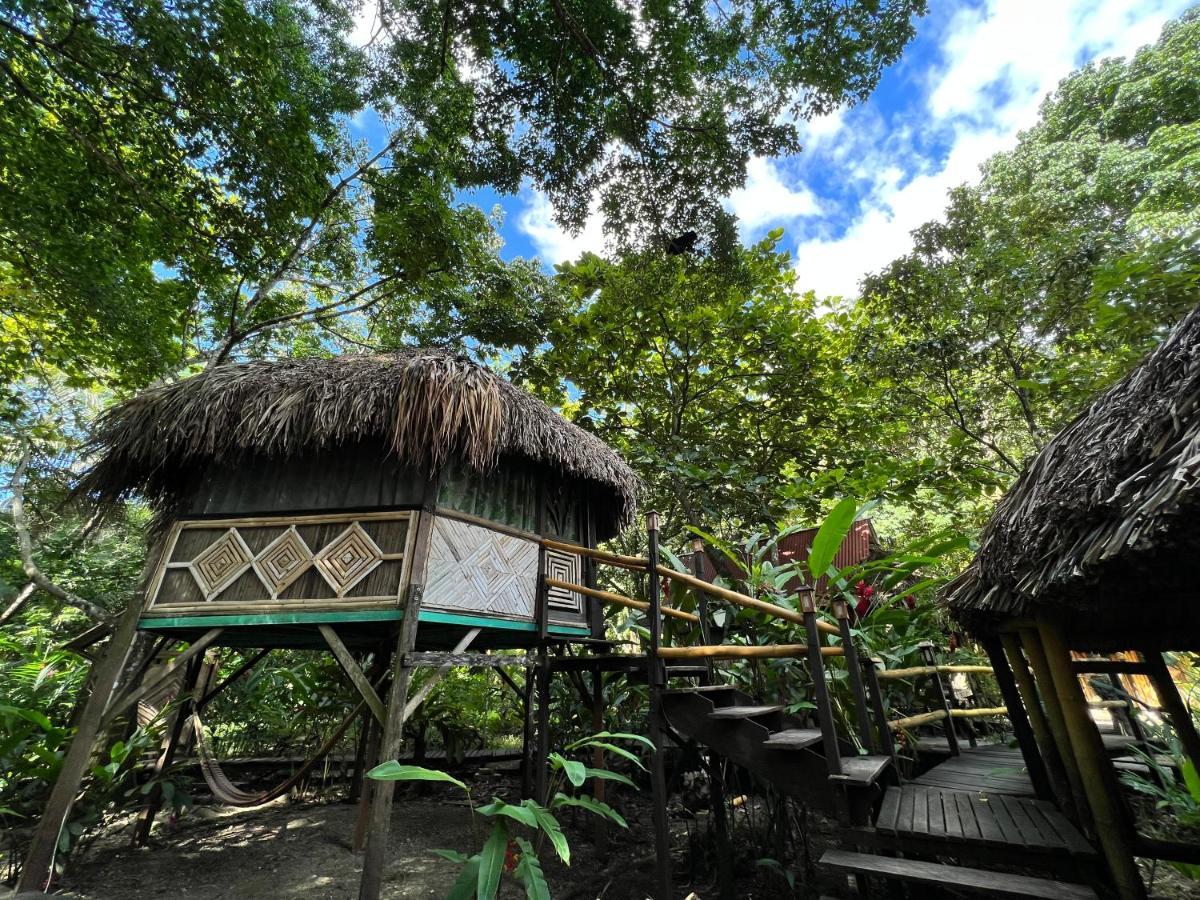 Cabanas Bambutan Palenque Ngoại thất bức ảnh