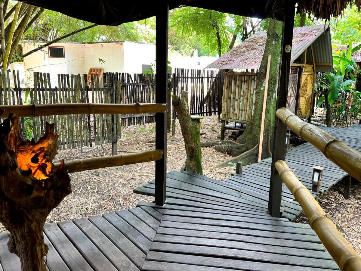 Cabanas Bambutan Palenque Ngoại thất bức ảnh