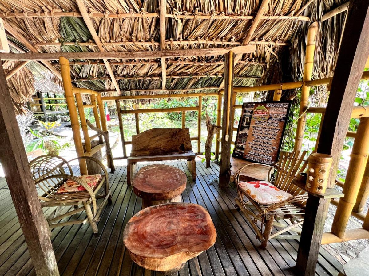 Cabanas Bambutan Palenque Ngoại thất bức ảnh
